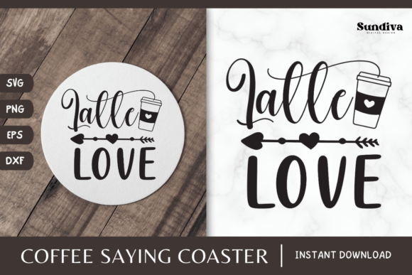 Coaster Quote SVG Coffee Saying 9 for Graphics and Crafts