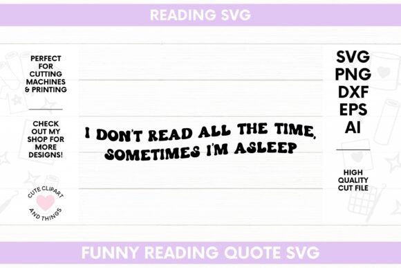 Funny Reading Quote SVG Review for Real Embroidery