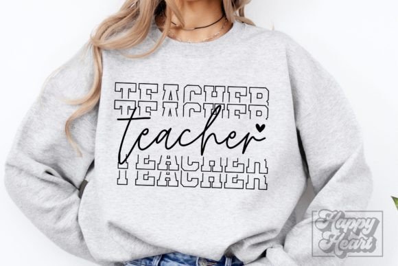Teacher SVG - Best Teacher Quote SVG for Graphics and Crafts